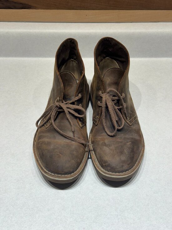 Clarks Chukka Desert Boot Beeswax Leather 8.5 M main image 4